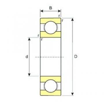 17 mm x 30 mm x 7 mm  ISB 61903 roulements rigides à billes