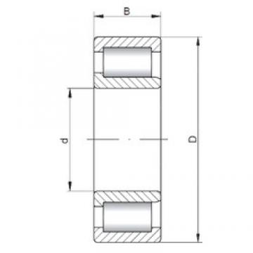 70 mm x 150 mm x 51 mm  ISO NJF2314 V roulements à rouleaux cylindriques