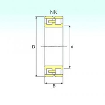 30 mm x 55 mm x 19 mm  ISB NN 3006 KTN/SP roulements à rouleaux cylindriques