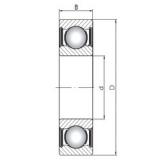 20 mm x 52 mm x 15 mm  ISO 6304-2RS roulements rigides à billes